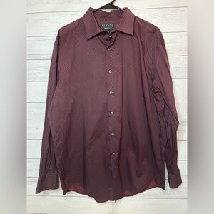 Men’s Alfani Patterned Dress Shirt - Size L (16 - 16 1/2)